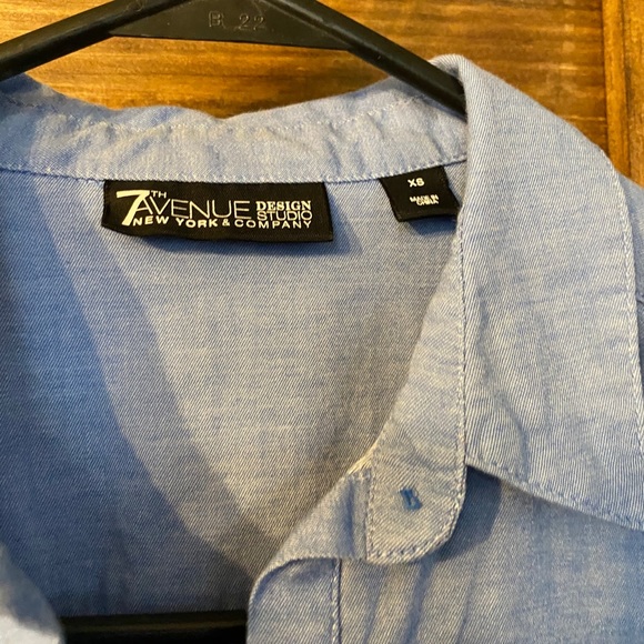 Chambray top - Picture 3 of 5